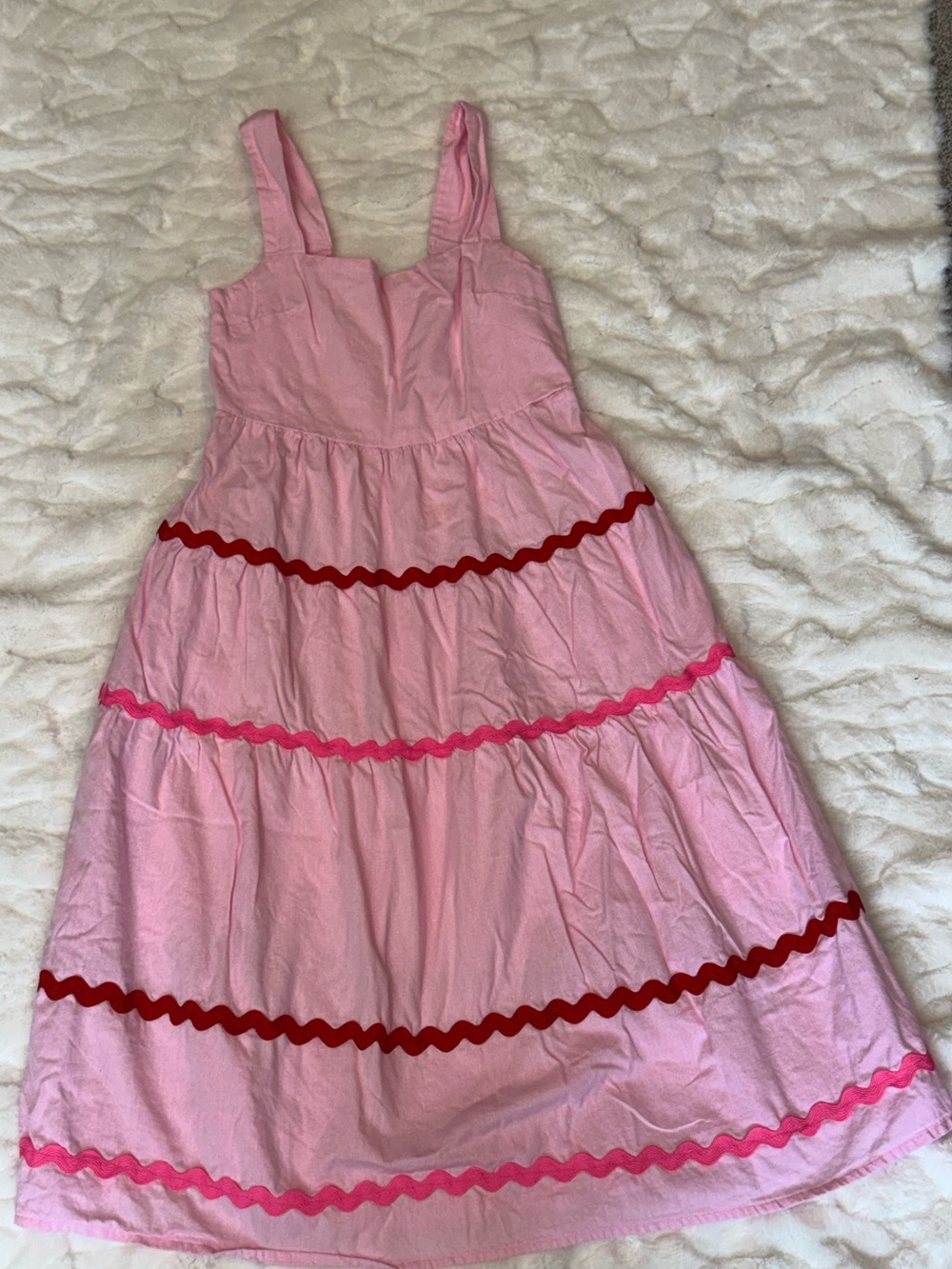 Us Together Pink Midi Dress Size Small